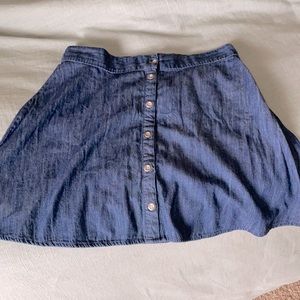 Denim skirt